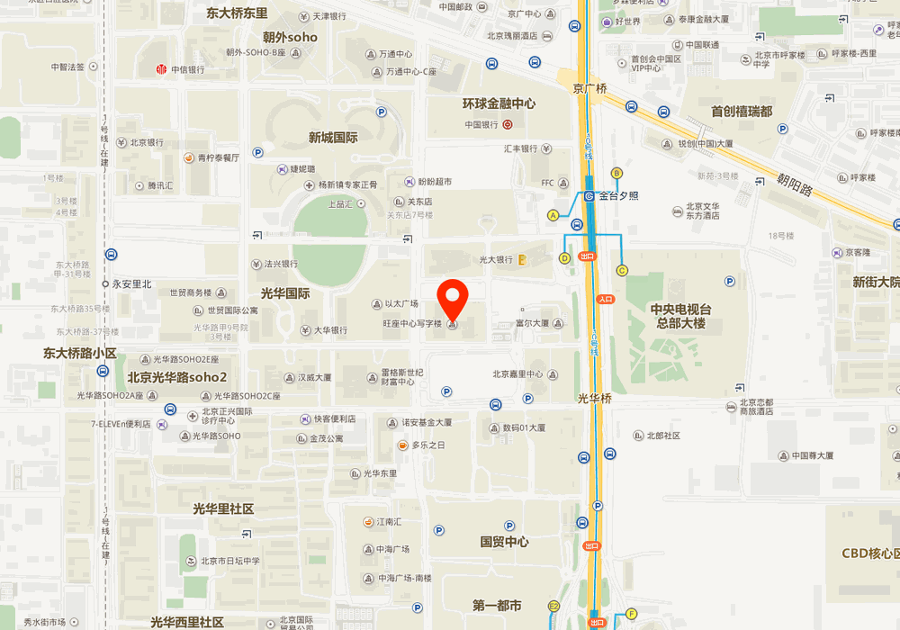 旺座中心位置地图